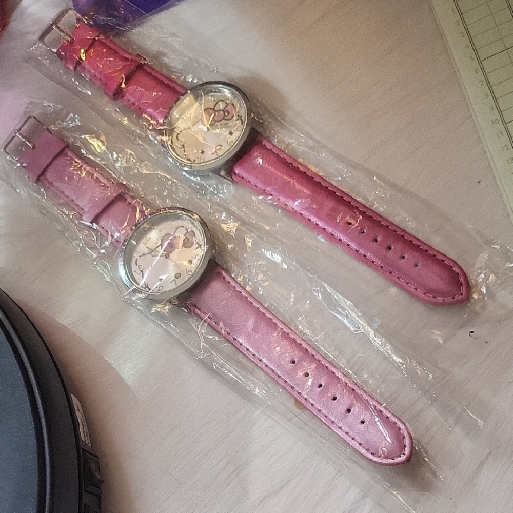Pink Cartoon Character Watches